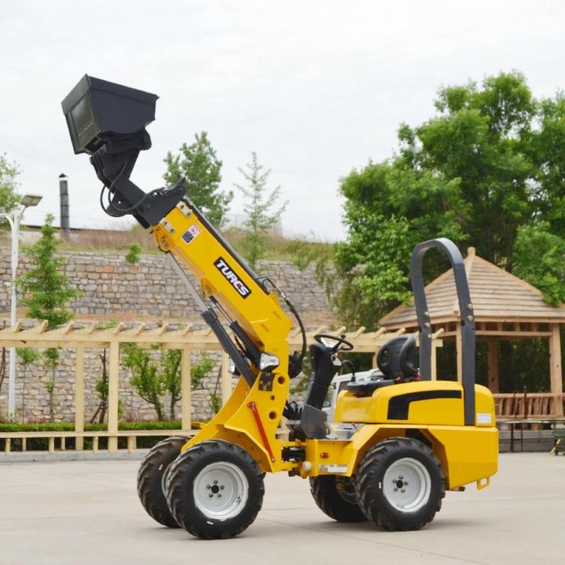 Heracles Hr180t Articulated Mini Telescopic Front Wheel Loader in Europe