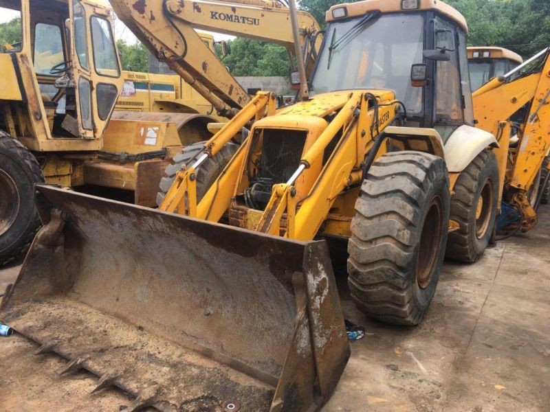 Used Original Jcb 4cx Backhoe Loader with Grapple Bucket