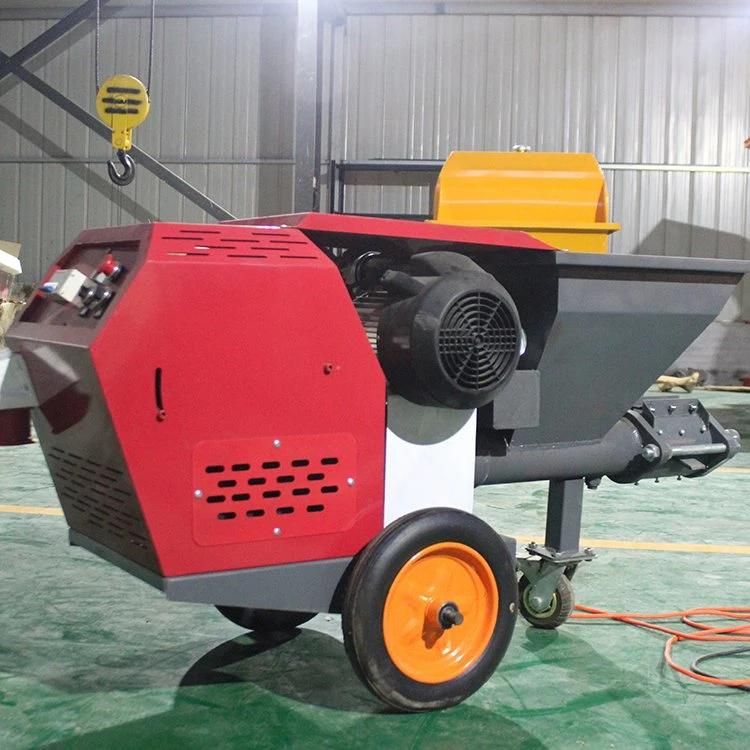 Cement Spraying Machine with Diesel Construction Machinery Mortar spray Machine