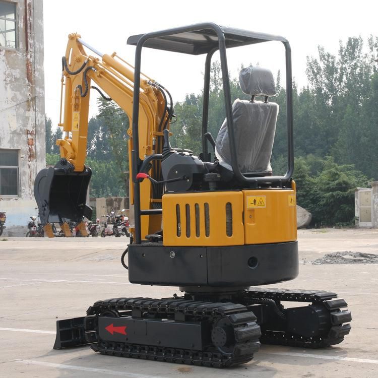 1 Ton Zero Tail Mini Digging Excavator for Construction