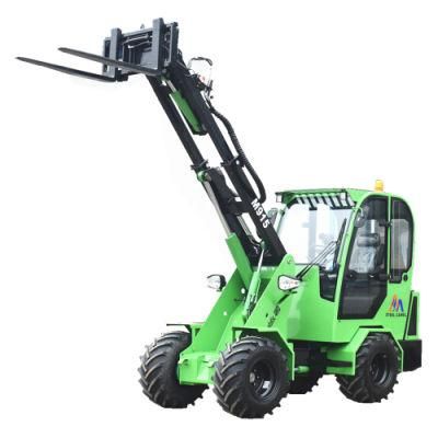 Cheap Price 1.5ton Telescopic Mini Loader Small Radlader CE Front End Loaders for Sale
