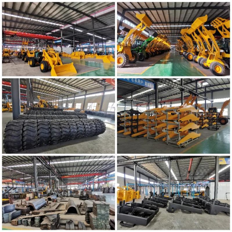 Europe Design Hot Sale 0.8 Ton Mini Wheel Loader Front End Loader with CE for Sale