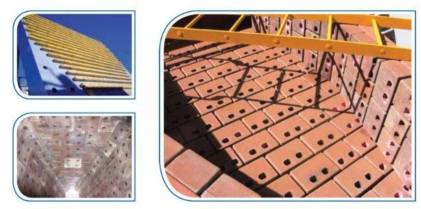 Bimetallic White Iron Wear Plate for Iron Ore Feeder Chute Wear Protection