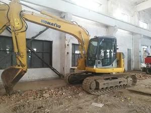 Used Hydraulic Excavator Komatsu128, Second Hand Crawler Excavator Komatsu128