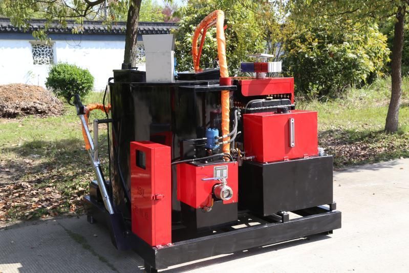 Hydraulic Vehicular Asphalt Crack Filling and Sewing Machine