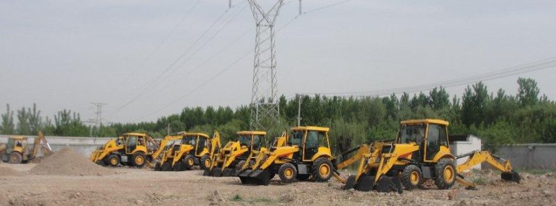 Professional Design Backhoe Loaders with Hammer and Fork Price