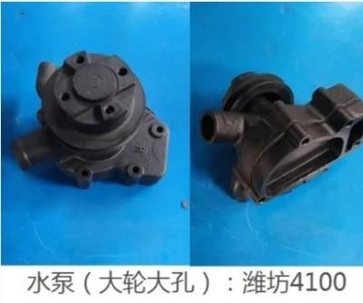 Water Pump Weifang 4100/4102 Huafeng Big Round Hole 8 Cm in Diameter Engine Parts for Mini Small Loader