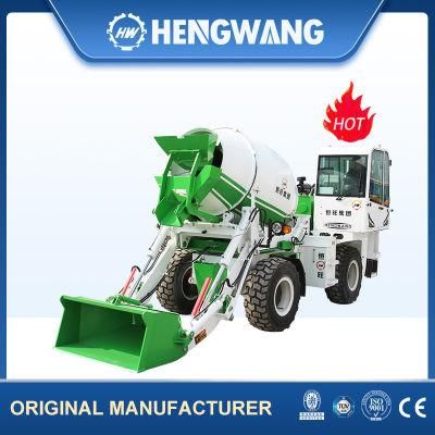 Concrete Mixing Small Self Loading Cement Mixer Truck