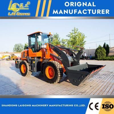 Lgcm Payloader Small 1.8ton 4WD Wheel Drive Mini Front End Wheel Loader