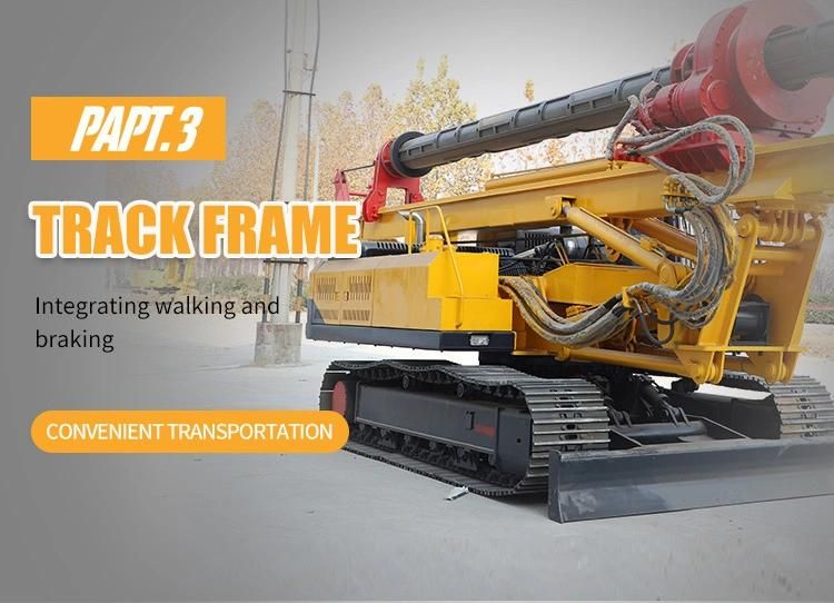 Professional Piling Machine Crawler Rotary Drilling Rig