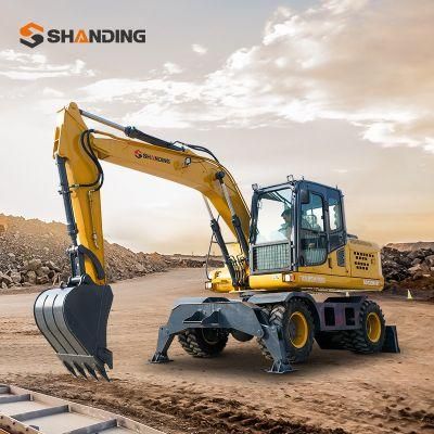 13.5 Ton Wheel Excavator/Mini Digger/Mini Excavator