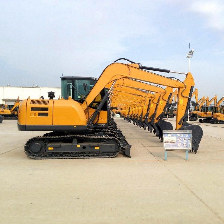 Chinese Official 8 Ton Mini Crawler Excavator Xe80d
