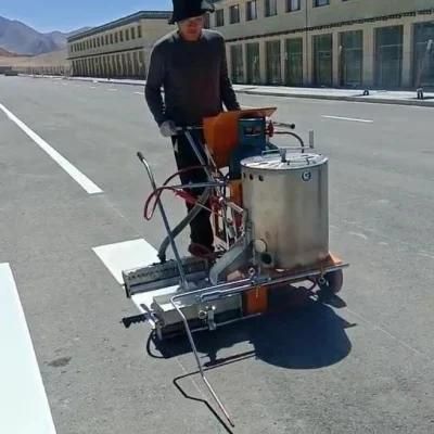 Hand-Push Hot Applied Paint Applicator with 55L Paint Tank