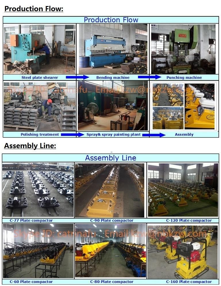 Reversible Soil Plate Compactor C-350 with 38.0kn