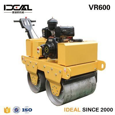 Hot Sale Gasoline/Diesel Double Drum Road Roller 20kn 70Hz Vibratory Road Roller