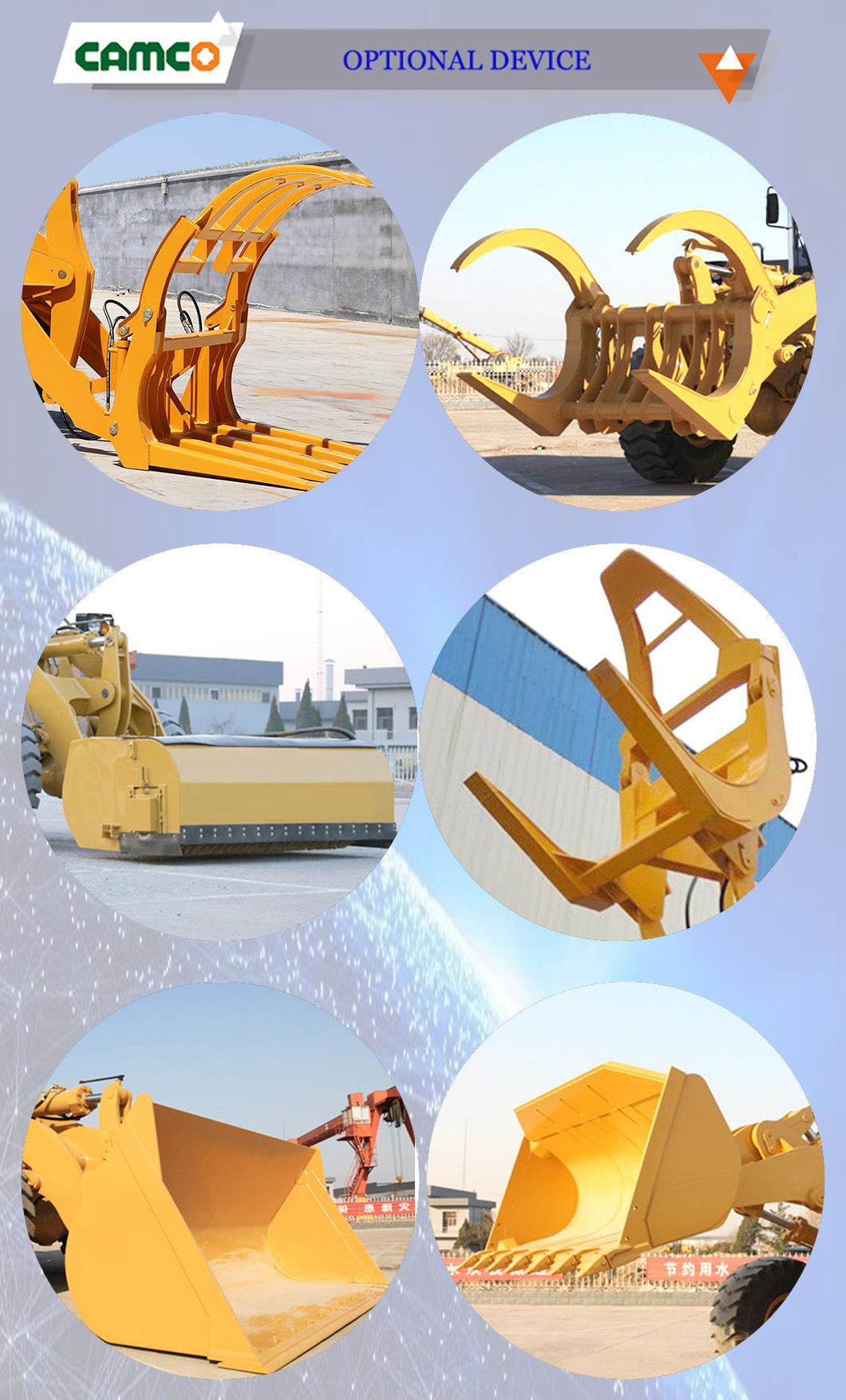 China Wheel Loading Amchienry Front End Loader Earth Moving Machines