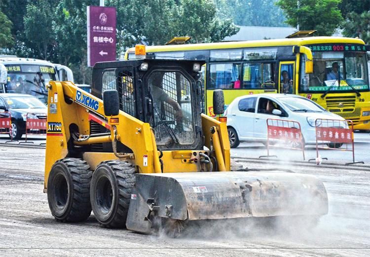 XCMG Official Mini Skid Steer Loader for Sale with Attachment Xc760K