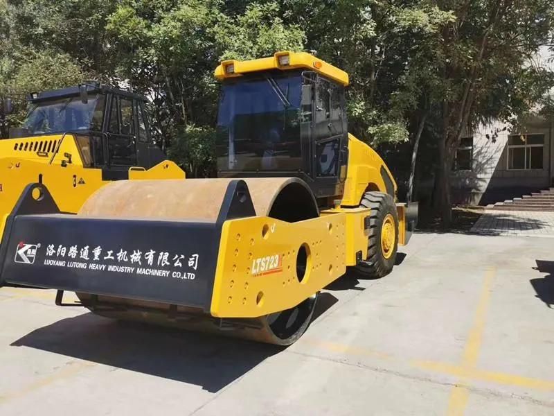 China EXW Price Lutong Sem Shantui Lonking Liugong Single Double Drum Compactor 3 Ton 8 Ton 15 Ton 23 Ton Road Roller (LTS723H)