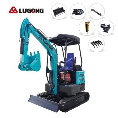 Lugong New Crawler Excavator Lz20 for Housework