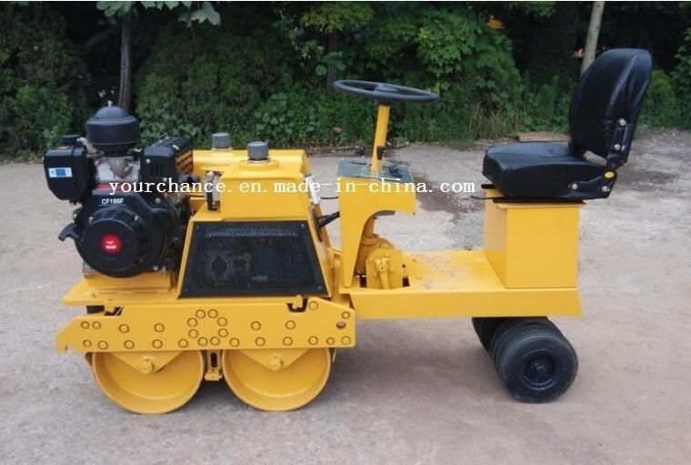 Hot Sale Compactor Ltc08Hz 0.8 Ton Hydraulic Vibratory Mini Road Roller with Safety Seat
