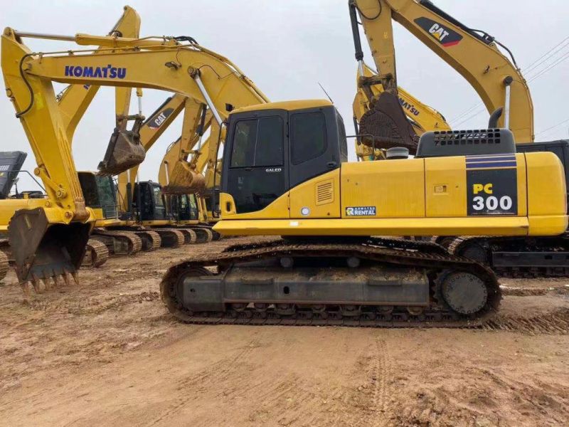 Hitachi Cat Komatsu Digger Crawler Earth Moving Machine Mini Excavator Excavators Work Construction Machinery Equipment PC300 Excavadora Usada Excavatrice Sale