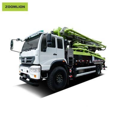 Zoomlion Official Manufacturer Truck Mounted Concrete Pump 38X-5rz with Two-Alex