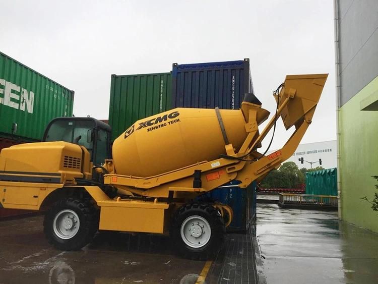 China XCMG Slm4 Mini Self Loading Concrete Mixer Truck for Sale