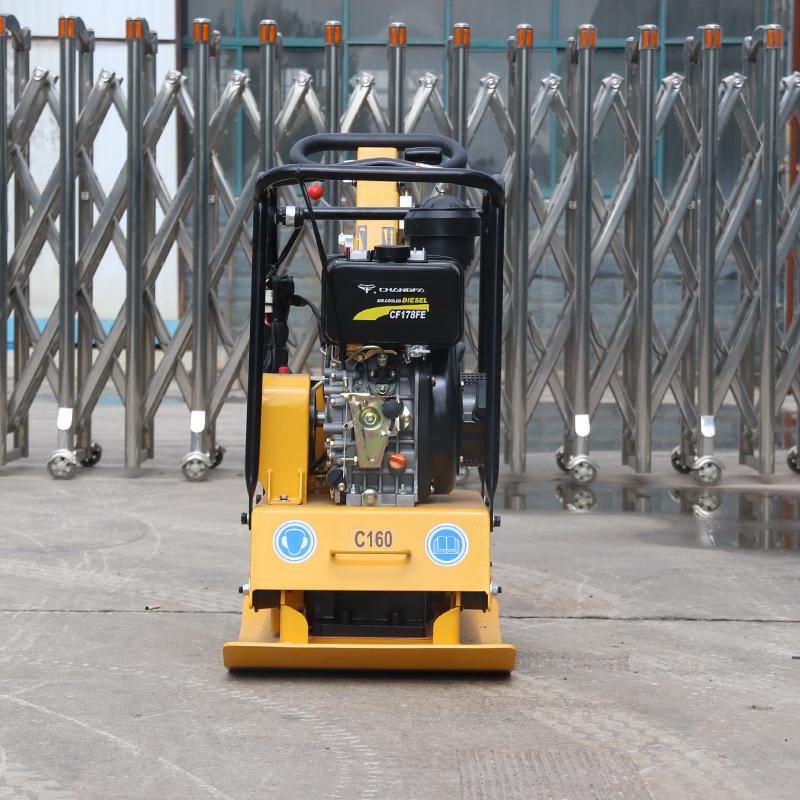 Small Soil Gasoline Vibratory Plate Compactor Fpb-20