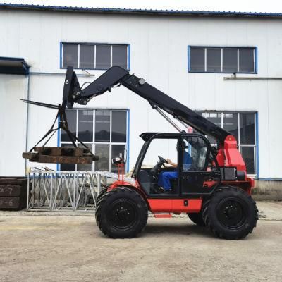 Chinese Professional Wheel Loader Manufacturer Steel Camel 2ton 1cbm Telescopic Boom Wheel Loader for Sale