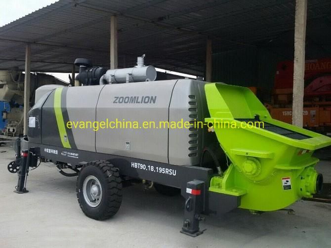 China Top Brand Cheap Price Electric/Diesel Concrete Trailer Pump