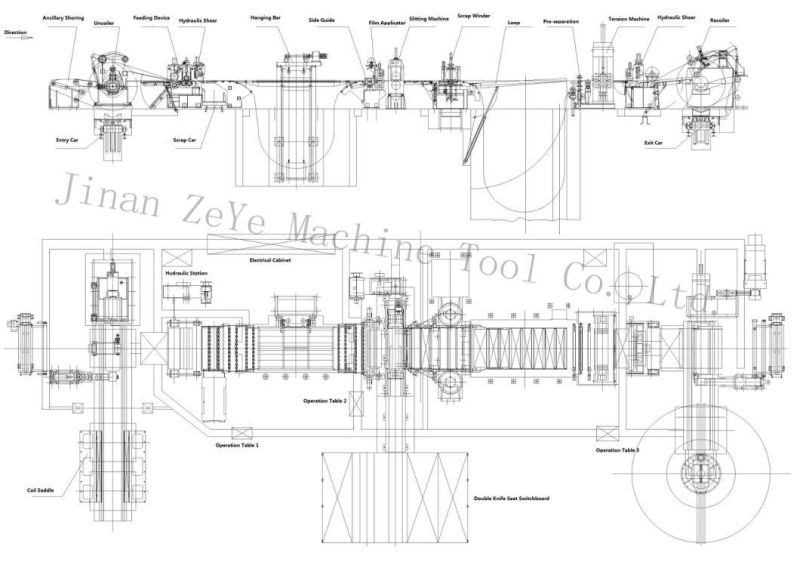 High Speed High Precision Cold Rolled Cr Aluminium Coil Shear Slitter/Decoiler /Recoiler/Machine Steel Coil Slitting Machine Line