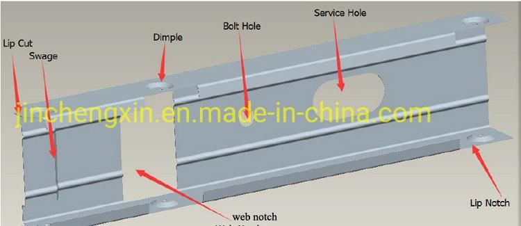 Light Steel Villa Structure Roll Forming Machine with Vertex Bd