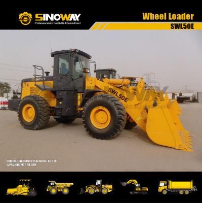 Telescopic Wheel Loader Swl50e Shovel Loader for Sale