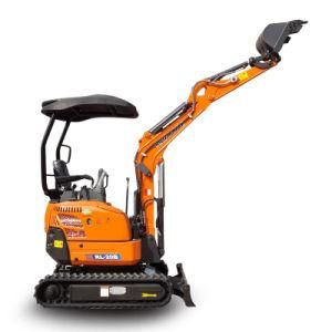 Cheaper 1.4t 1.5t 1.6t Mini Excavator with Nice Performance with Chinese Engine Made in China