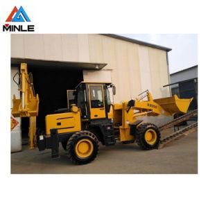 Mini Towable Compact Tractor Small Backhoe Loader for Sale