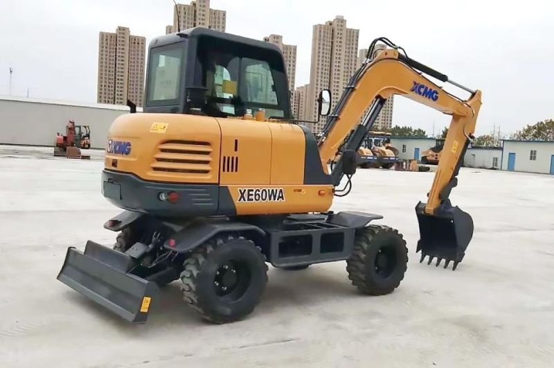 XCMG Excavation of Xe60W Link Belt 6ton Mini Excavators for Sale