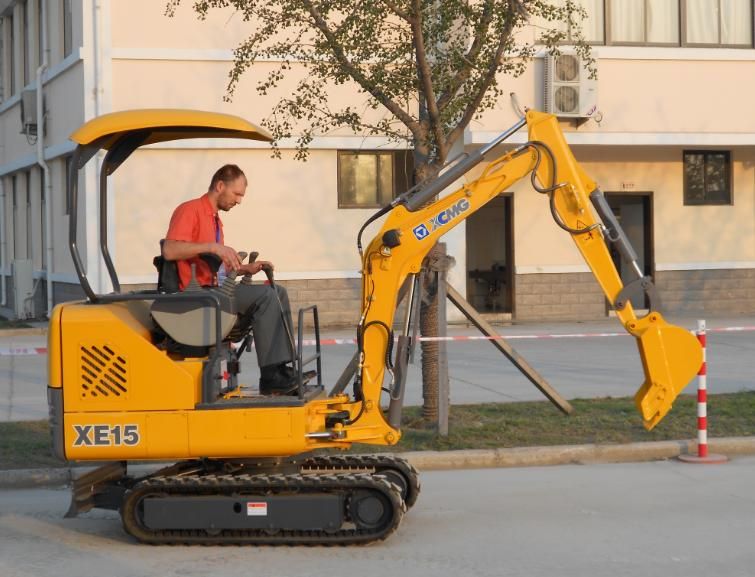 XCMG 1.5 Ton Xe15u Hydraulic Mini Crawler Excavator Machine Prices