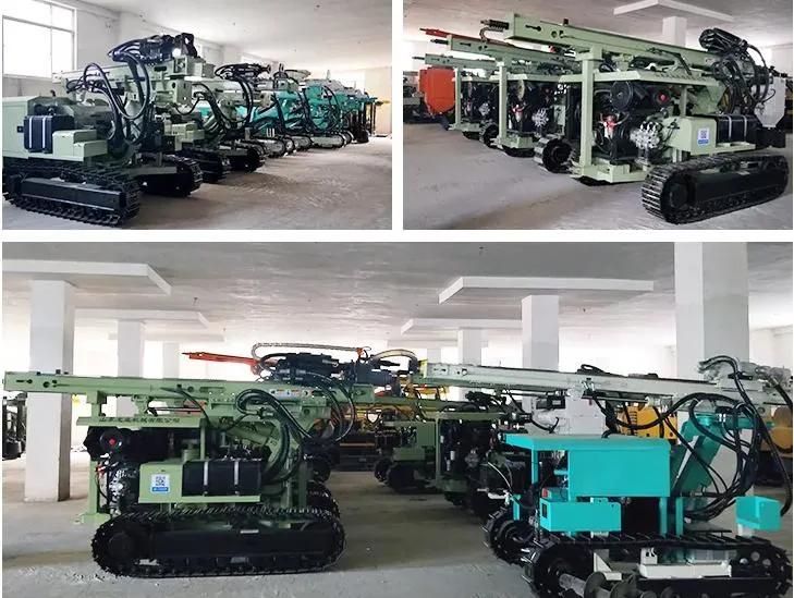 Solar PV Power Plant Pile Driver Ramming Machine