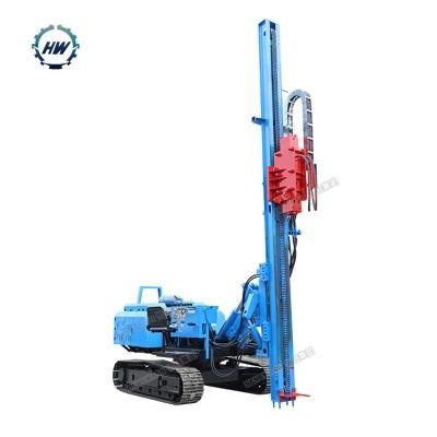 360 Installations Crawler Photovoltaic Pile Driver