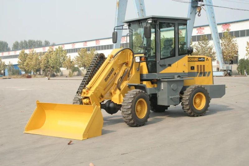 Articulated Telescopic Extend Arm Wheel Loader