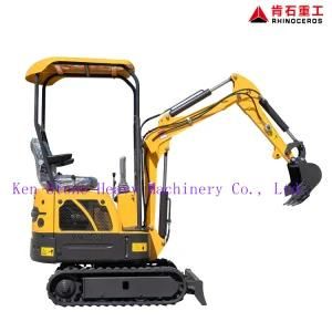 Rhinoceros Chinese Brand Mini Crawler Digger Xn08 for Farm Working