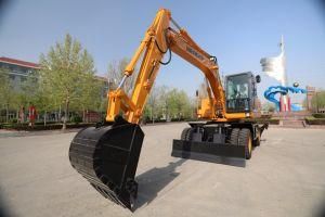 Hengte Wheel Excavator Ht155W From China