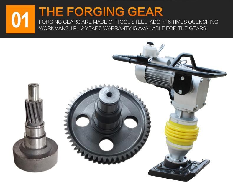 Hcd80 Electric Tamper 13kn Vibrating Tamping Rammer Manufacturer with Factory Direct Supply