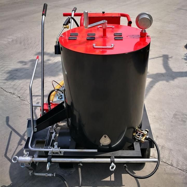 Hand-Push Hot Melt (Thermoplastic) Screeding Road Marking Machine Tr-Htp100 Type