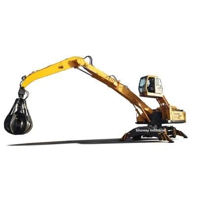 35 Ton Wheeled Material Handler for Bulk and General Cargo