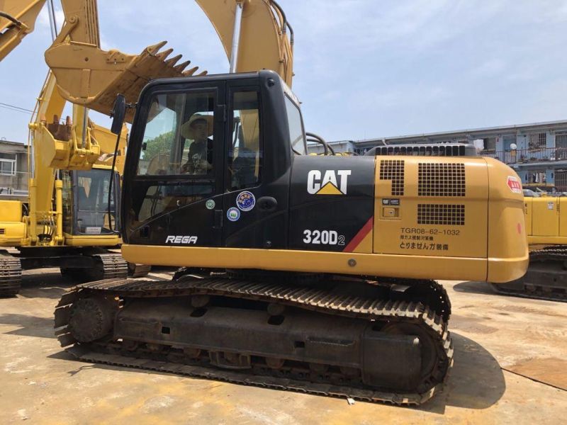 2014 Year Japan Origin 20t Used Caterpillar 320d Crawler Excavator Cat 320 320dl 320c 320b Excavator in Low Hour