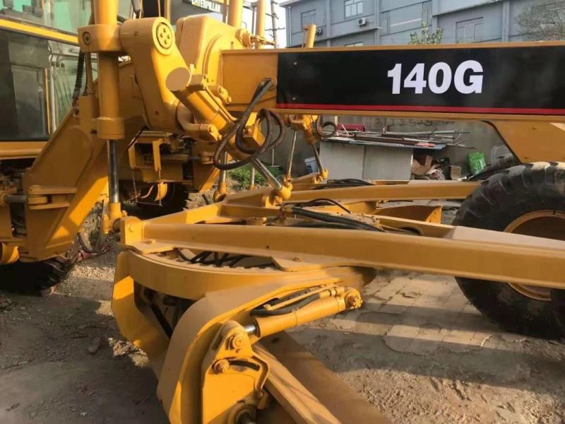 Original Used Cat Motor Grader 140g High Quality Construction Equipment