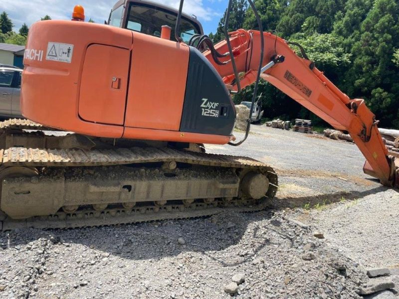 12 Ton Hitachi Zaxis 125 Excavadora Usada Excavatrice Second Hand Used Hydraulic Crawler Excavator Mining Construction Machinery Equipment Track Excavators