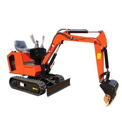 Telescopic Crawler Mini Excavator 1 Ton Small Excavator Parts Factory