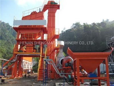 Stationary Alq100 Refurbished Asphalt Mixing Plant Model 500 Mobile Asphalt Mixing Mini Asphalt Plant